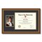 ArtToFrames 11x14 inch Diploma Frame with 6" x 8" Inch Image Opening - Framed with Black and Gold Mats, Comes with Regular Acrylic and Sawtooth Hanger for Wall Hanging (DT-11x14)
